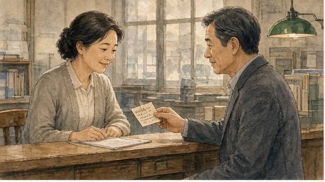 은행 창구에서 다시 만난 젊은 주희와 교회 오빠