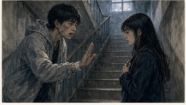 과거로 돌아가 딸에게 간절히 경고하는 기현